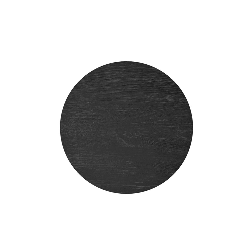 Alpine Furniture - Carter Round End Table, Black - 5979BLK-62 view 3