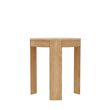 Alpine Furniture - Carter Round End Table, Natural - 5979NAT-62 view 1