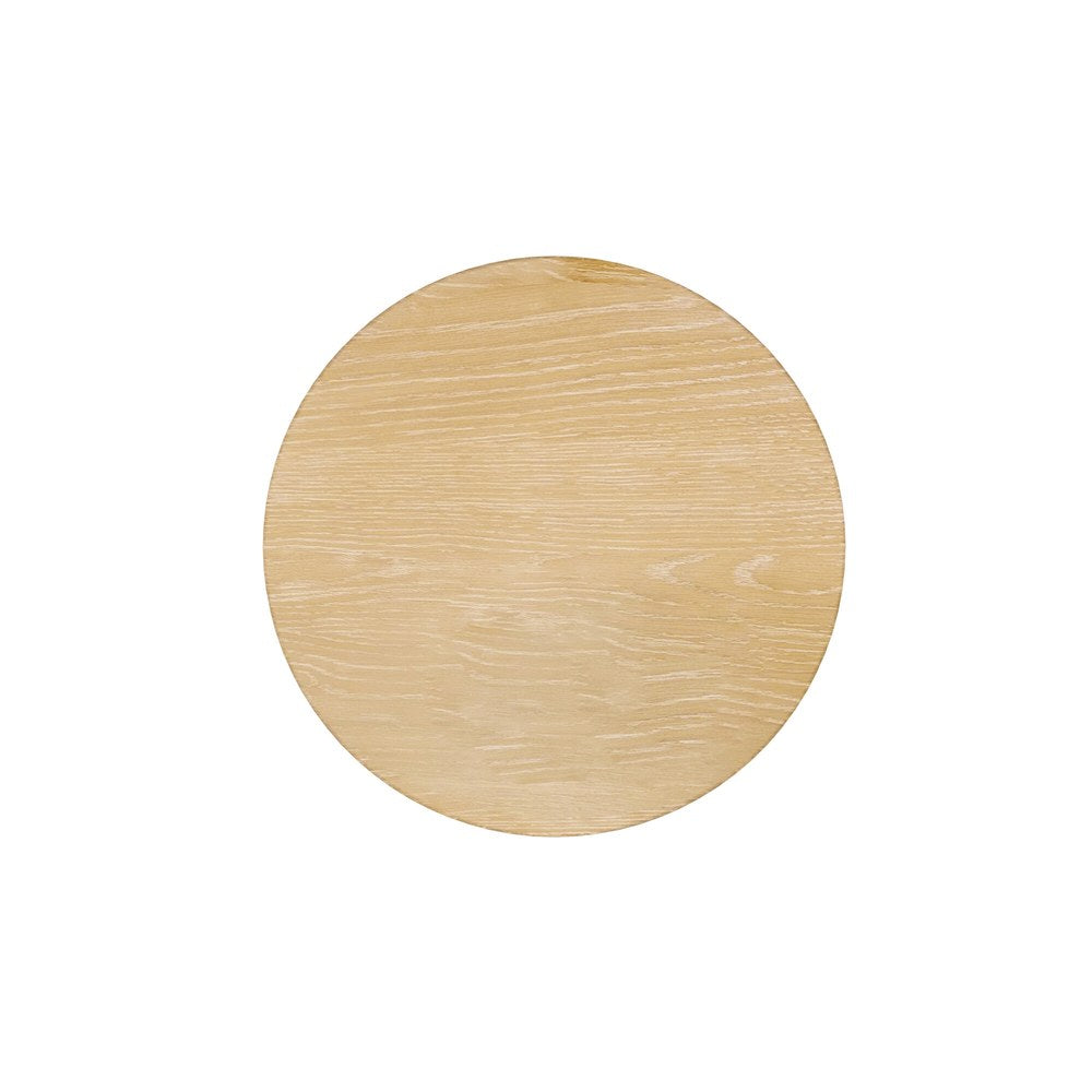 Alpine Furniture - Carter Round End Table, Natural - 5979NAT-62 view 3