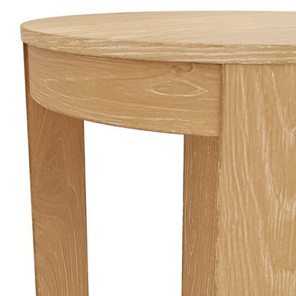 Alpine Furniture - Carter Round End Table, Natural - 5979NAT-62 view 4
