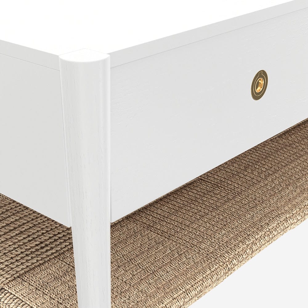 Alpine Furniture - Cleo Coffee Table, Coconut Milk - 2620WHT-61 view 4