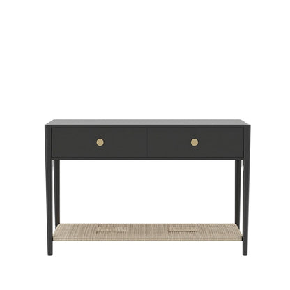 Alpine Furniture - Cleo Console Table, Charcoal Gray - 2620-63 veiw 2