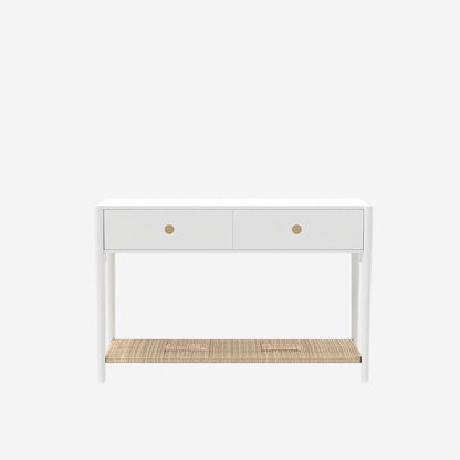 Alpine Furniture - Cleo Console Table, Coconut Milk - 2620WHT-63 view 2