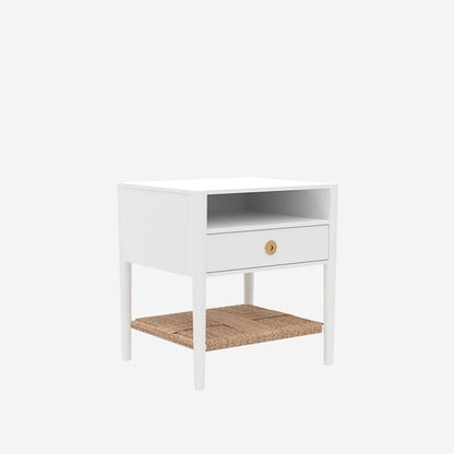 Alpine Furniture - Cleo Nightstand, Coconut Milk - 2620WHT-02 view 5