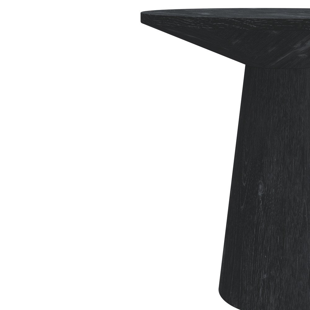 Alpine Furniture - Cove 20in End Table, Black - 3859-20 view 5