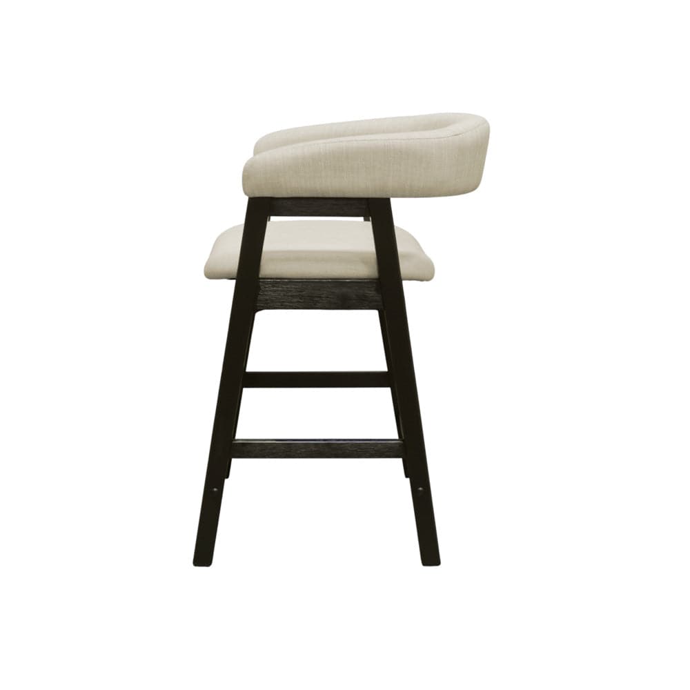 Alpine Furniture - Cove Counter Height Chairs, Vintage Black (Set of 2) - 3859-43 view 2