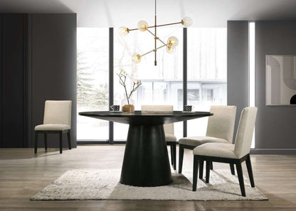Alpine Furniture - Cove Round Dining Table - 3859-01 veiw 3