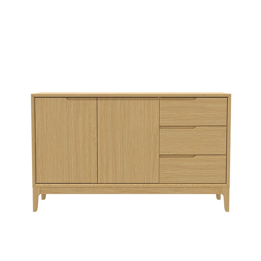 Alpine Furniture - Cove Server, Light Oak - 3859OAK-06 view 2
