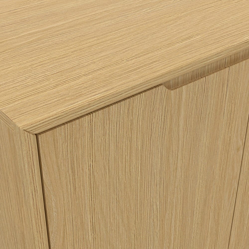 Alpine Furniture - Cove Server, Light Oak - 3859OAK-06 view 5