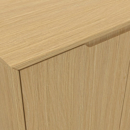 Alpine Furniture - Cove Server, Light Oak - 3859OAK-06 view 5