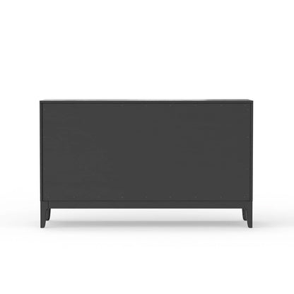Alpine Furniture - Cove Server, Vintage Black - 3859-06 veiw 3