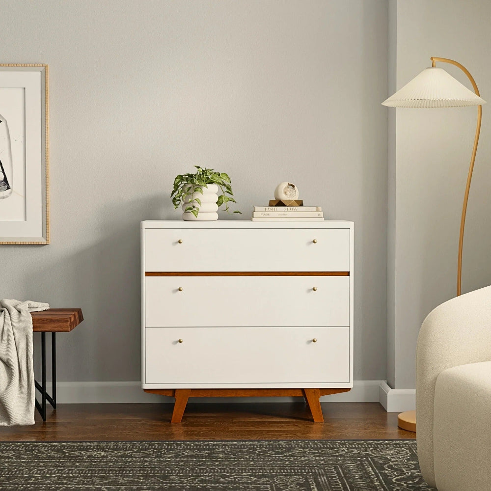Alpine Furniture - Dakota 3 Drawer Small Chest - 1974-04 view 5