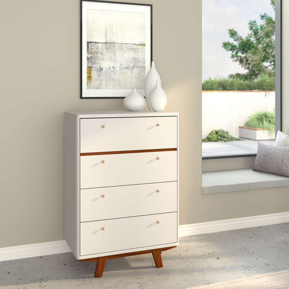 Alpine Furniture - Dakota 4 Drawer Chest - 1974-05 veiw 1