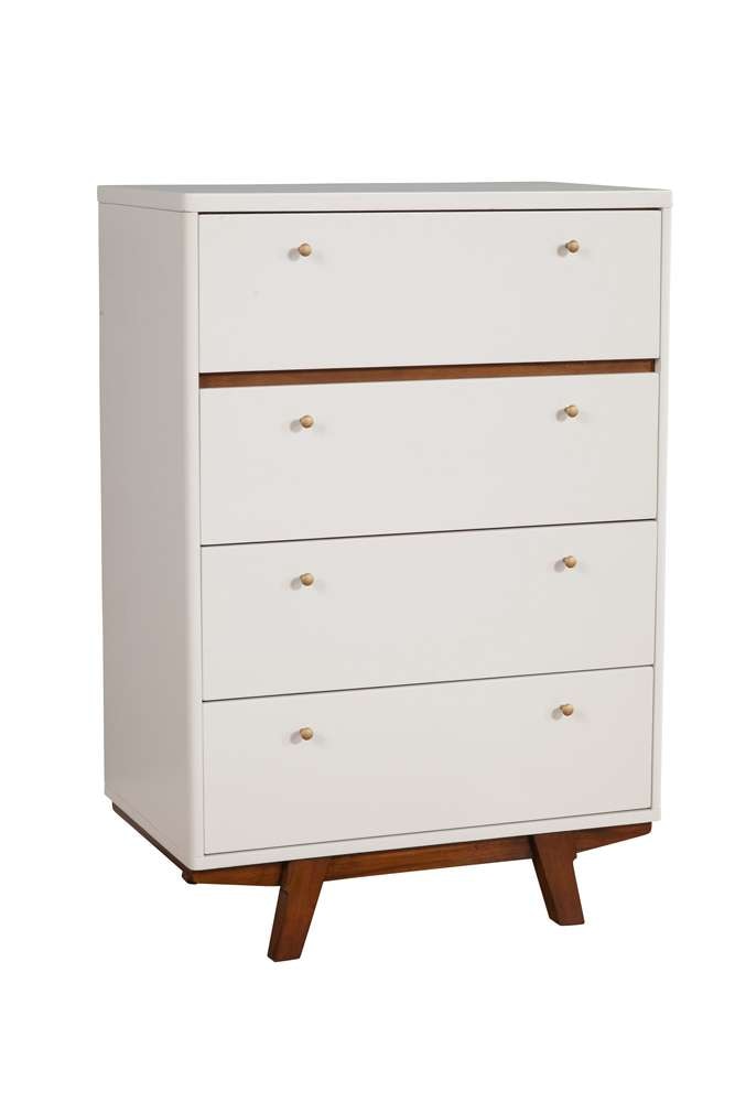 Alpine Furniture - Dakota 4 Drawer Chest - 1974-05 veiw 3