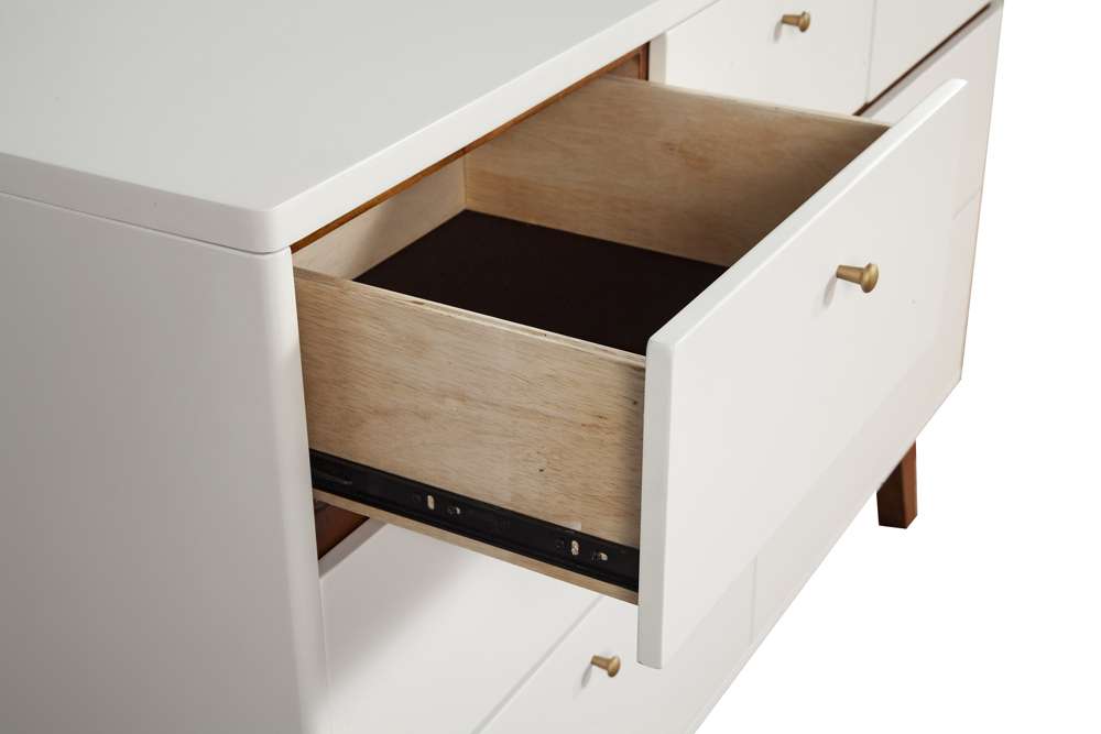 Alpine Furniture - Dakota 7 Drawer Dresser - 1974-03 veiw 4