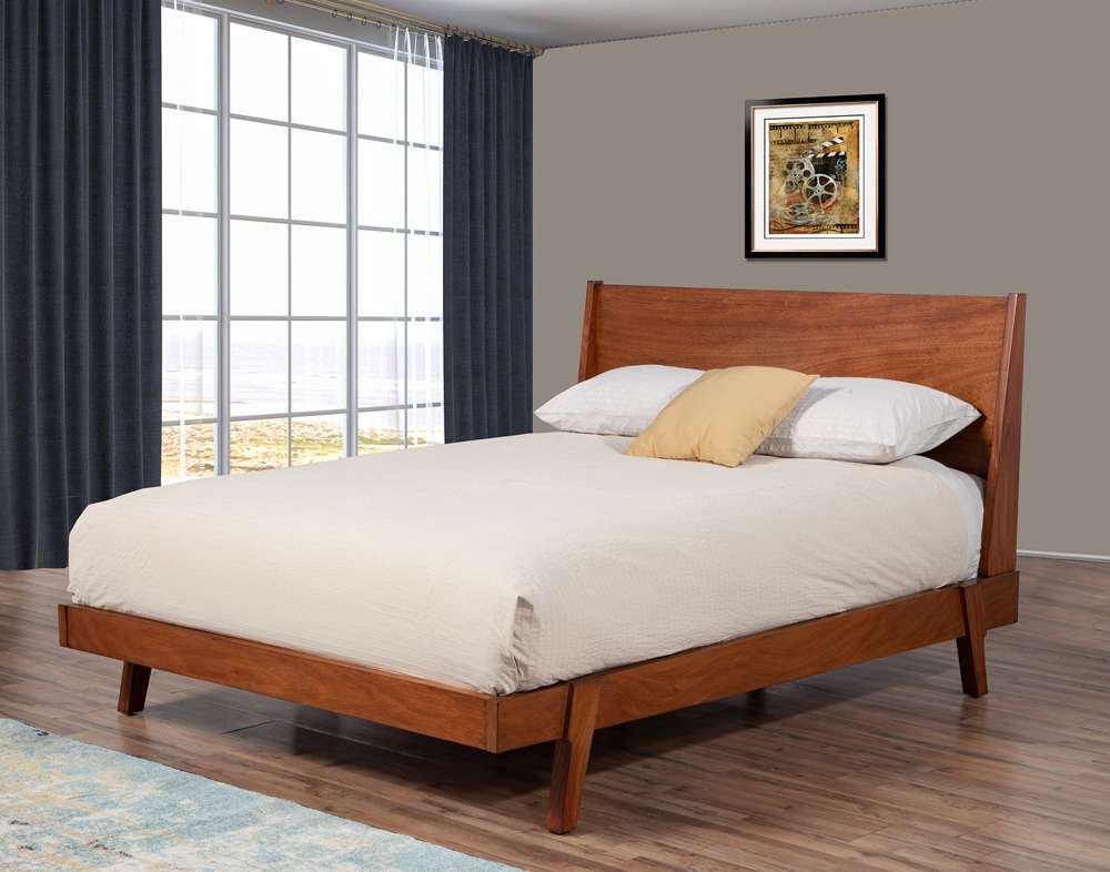 Alpine Furniture - Dakota California King Platform Bed - 1974-07CK view 7