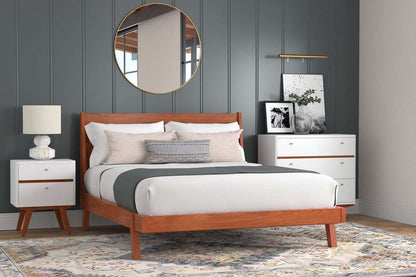 Alpine Furniture - Dakota California King Platform Bed - 1974-07CK view 9