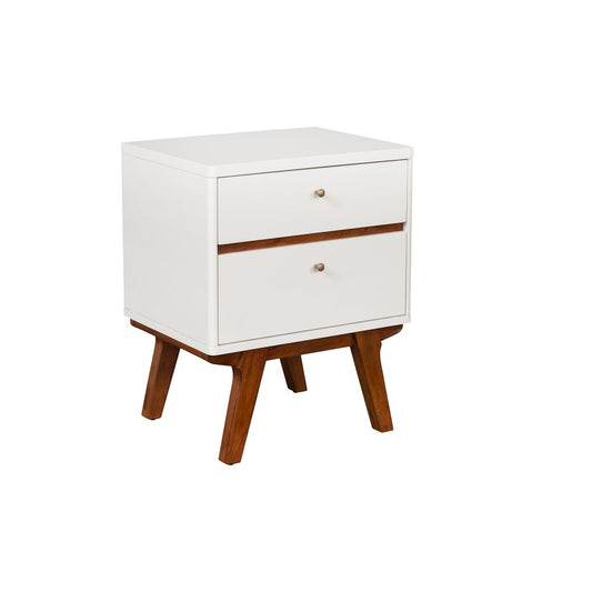 Alpine Furniture - Dakota Two Drawer Nightstand - 1974-02 view 1