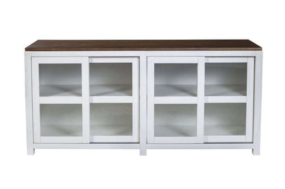 Alpine Furniture - Donham Large Display Cabinet - 3737-68 veiw 2