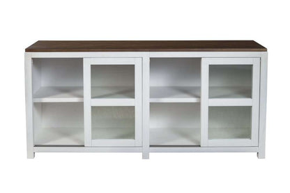 Alpine Furniture - Donham Large Display Cabinet - 3737-68 veiw 3
