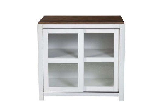 Alpine Furniture - Donham Small Display Cabinet - 3737-34 veiw 1