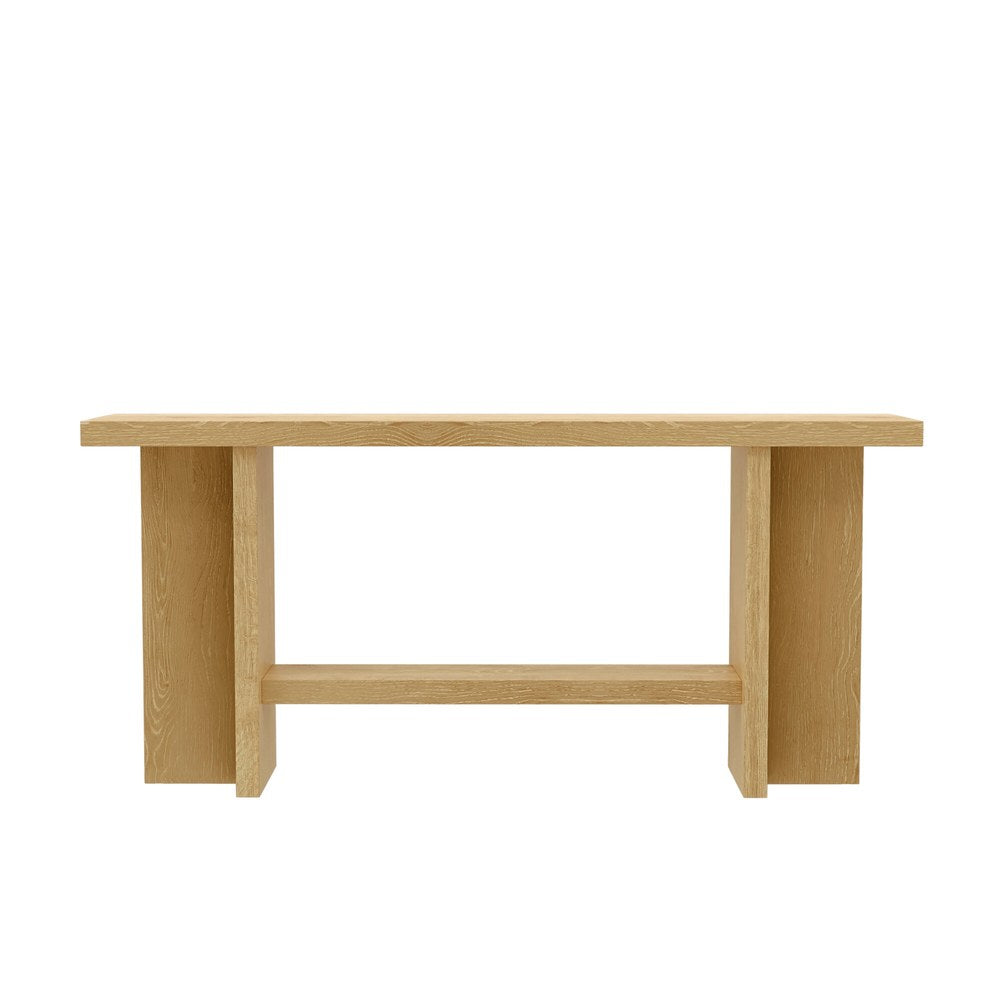 Alpine Furniture - Donte Console Table, Natural - 6798NAT-63 view 2