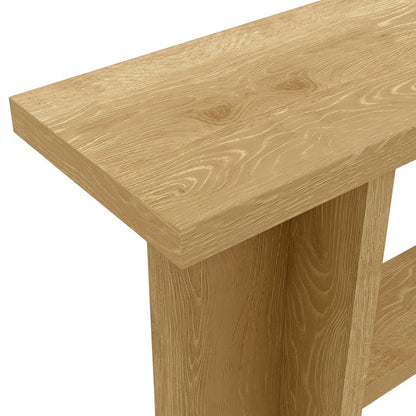 Alpine Furniture - Donte Console Table, Natural - 6798NAT-63 view 5