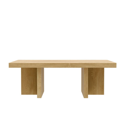 Alpine Furniture - Donte Rectangular Coffee Table, Natural - 6798NAT-61 view 2