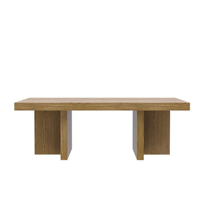 Alpine Furniture - Donte Rectangular Coffee Table, Oak - 6798OAK-61 view 2