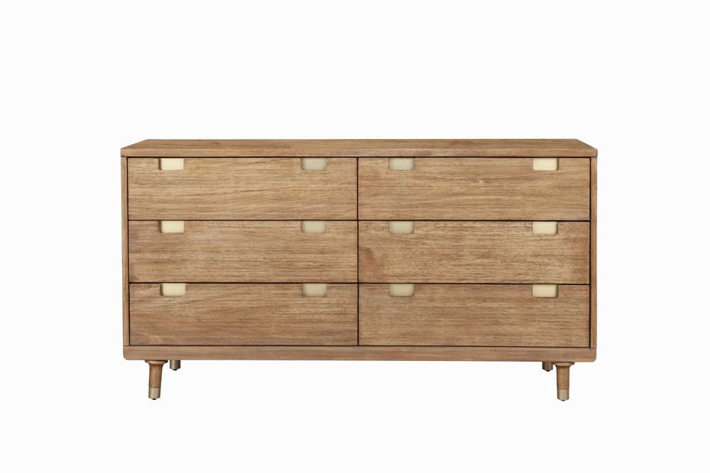 Alpine Furniture - Easton Six Drawer Dressser - 2088-03 veiw 1