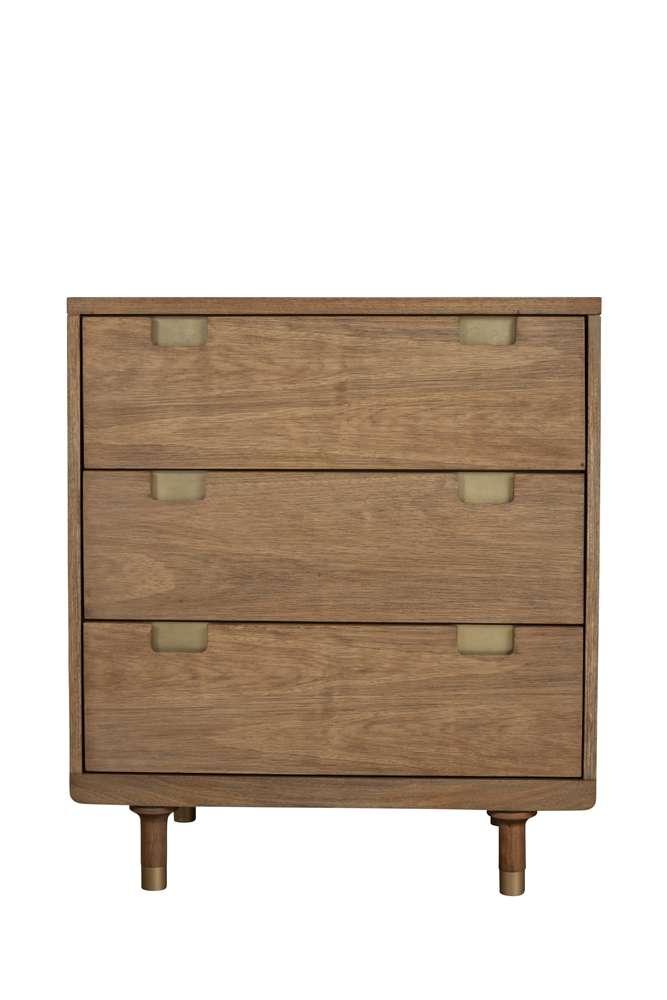 Alpine Furniture - Easton Three Drawer Small Chest - 2088-04 veiw 1