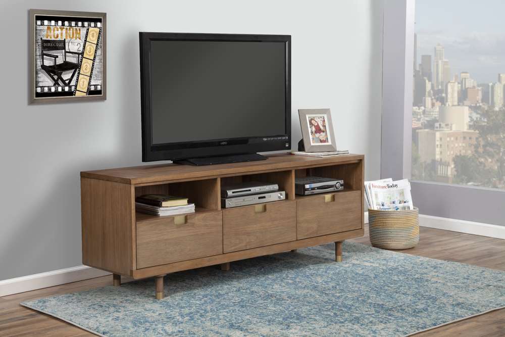 Alpine Furniture - Easton TV Console - 2088-10 veiw 2
