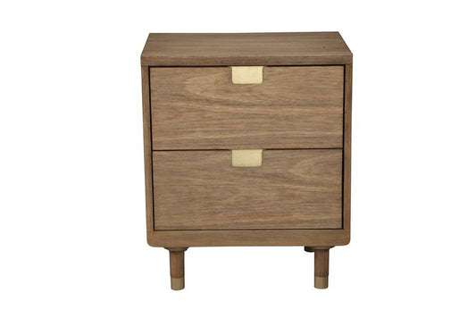 Alpine Furniture - Easton Two Drawer Nightstand - 2088-02 veiw 1