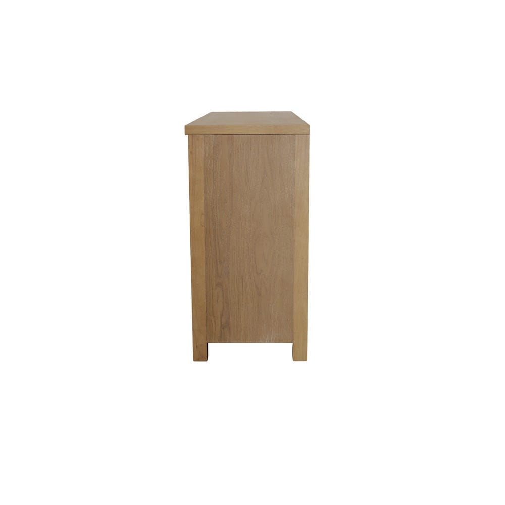 Alpine Furniture - Eleanor Glass & Wood Sideboard - 3466-06 view 7