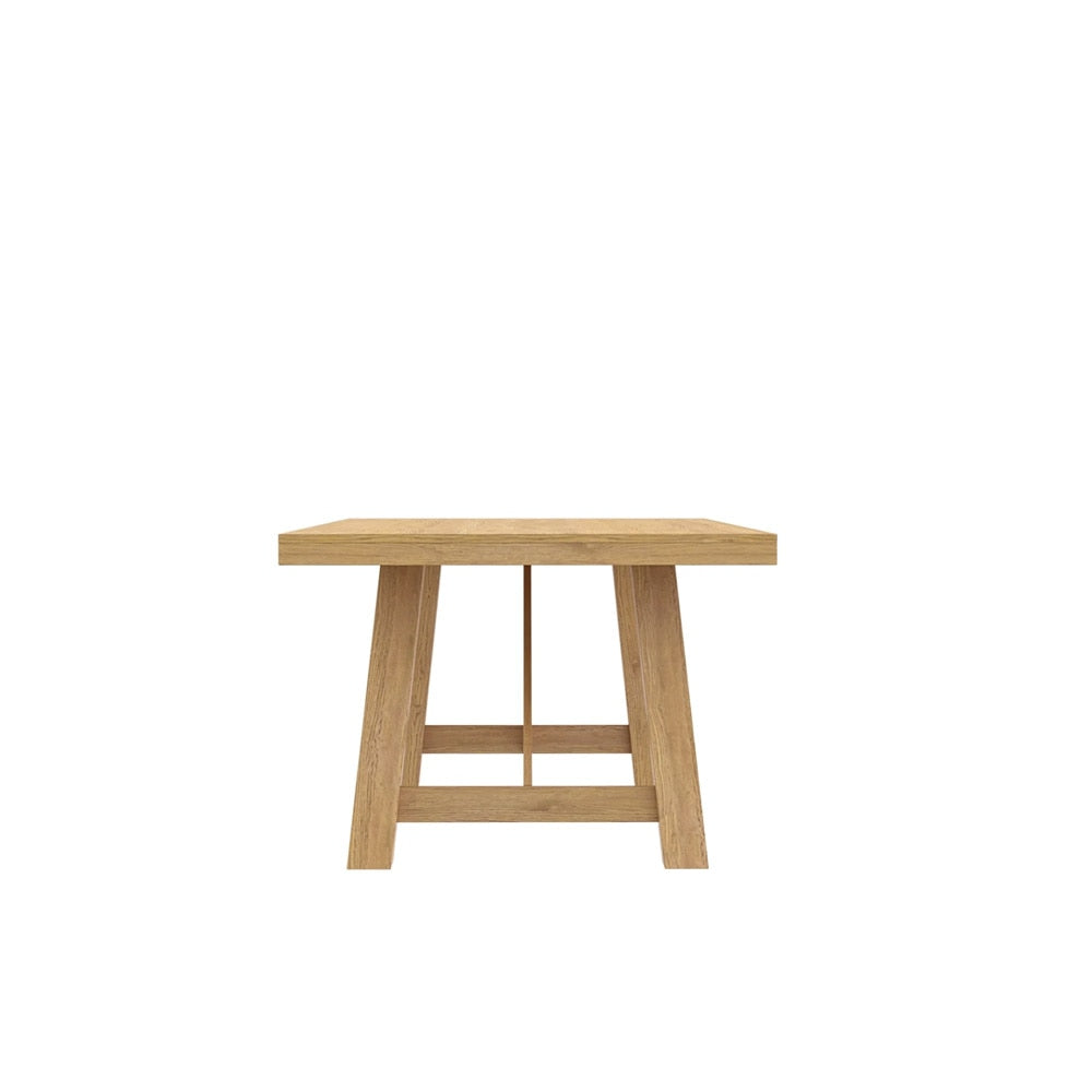 Alpine Furniture - Eleanor Trestle Dining Table, Natural - 3466-01 veiw 3