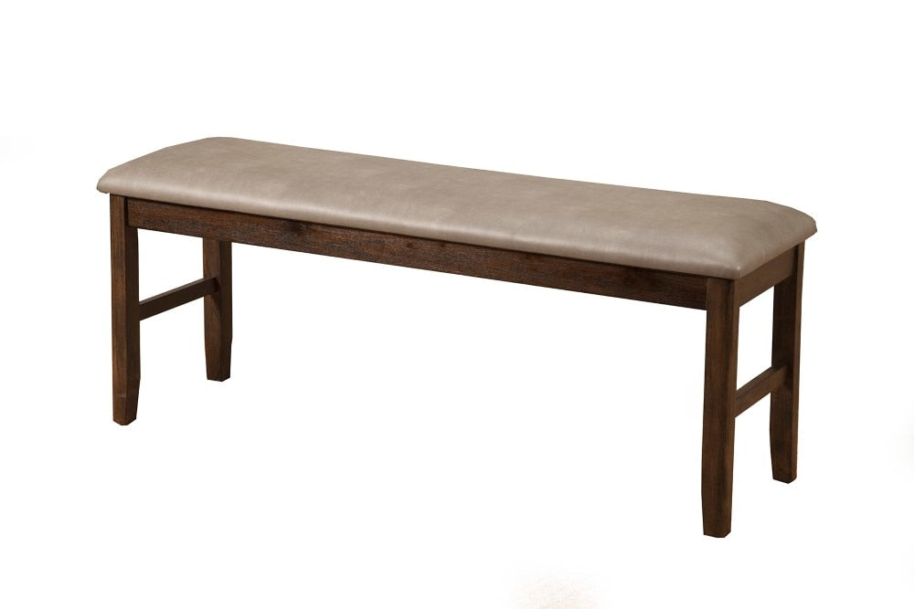 Alpine Furniture - Emery Dining Bench, Walnut - 2929-03 veiw 1