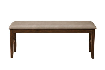 Alpine Furniture - Emery Dining Bench, Walnut - 2929-03 veiw 2