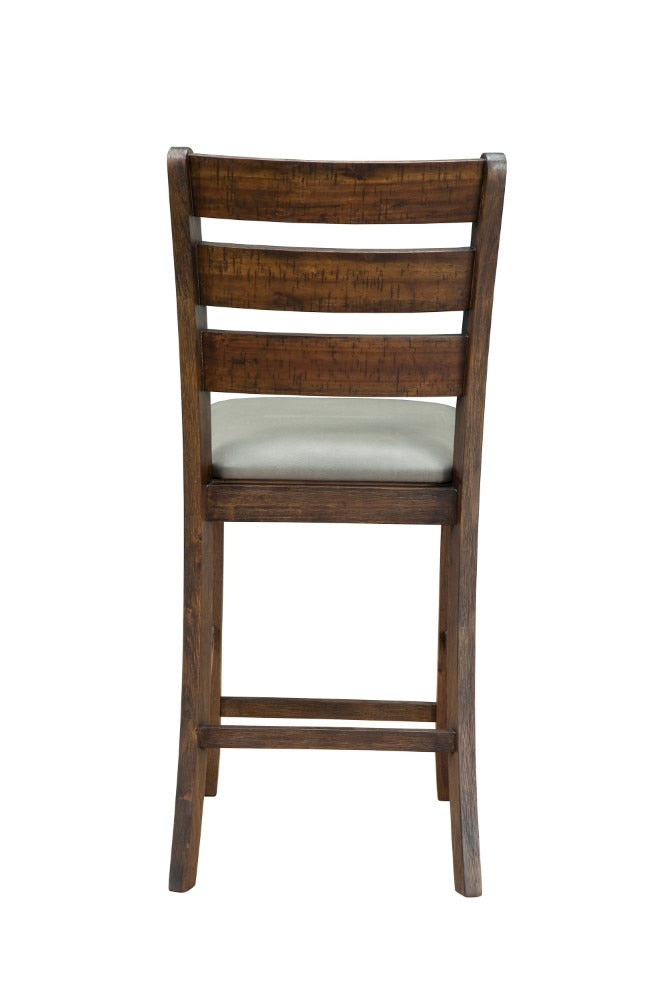 Alpine Furniture - Emery Pub Height Chairs Walnut (Set of 2) - 2929-05 veiw 2