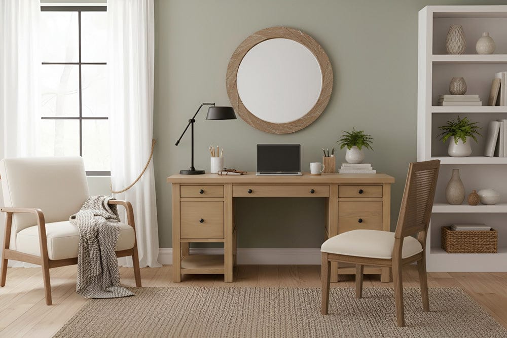 Alpine Furniture - Emilia Desk - 5170-65 view 8