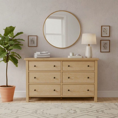 Alpine Furniture - Emilia Six Drawer Dresser - 5170-03 view 2