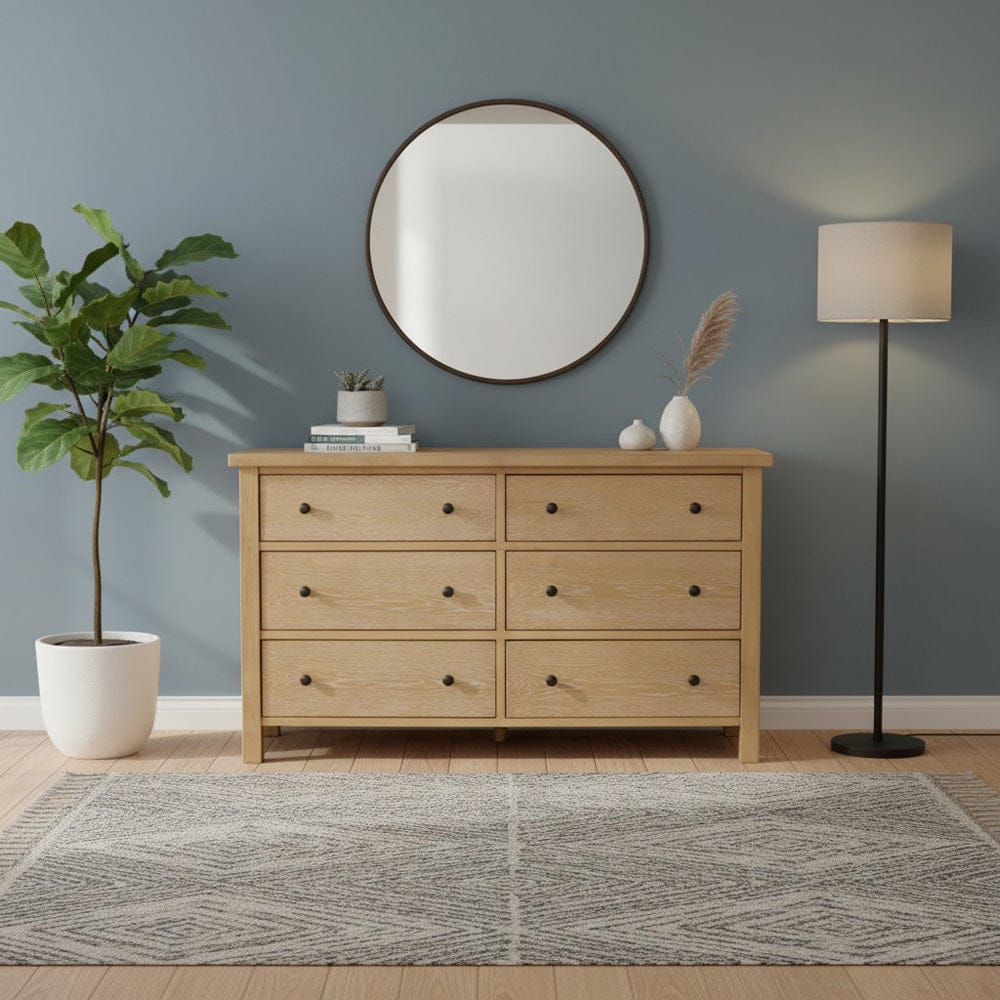 Alpine Furniture - Emilia Six Drawer Dresser - 5170-03 view 3