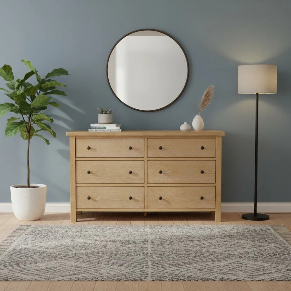 Alpine Furniture - Emilia Six Drawer Dresser - 5170-03 view 7