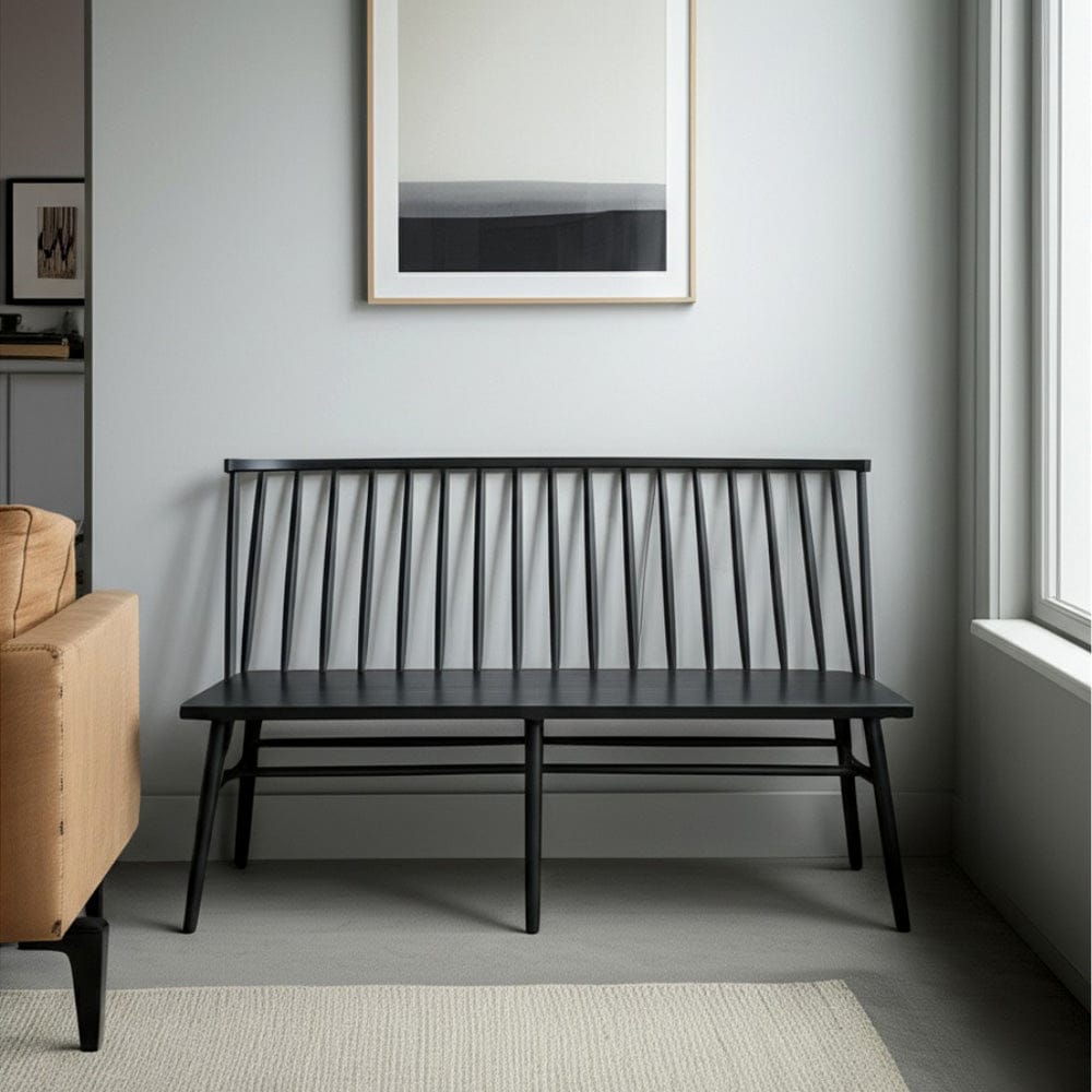 Alpine Furniture - Felix Windsor Bench - 1640-03 view 8