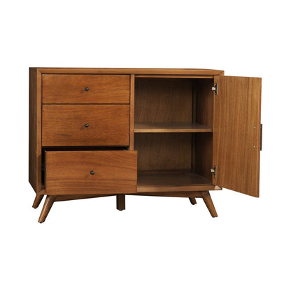 Alpine Furniture - Flynn Accent Cabinet, Acorn - 966-14 view 3