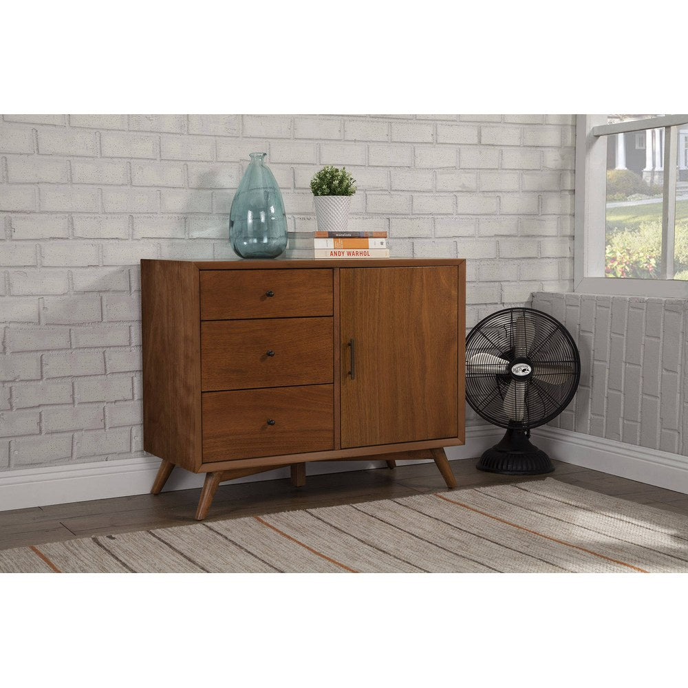 Alpine Furniture - Flynn Accent Cabinet, Acorn - 966-14 view 5