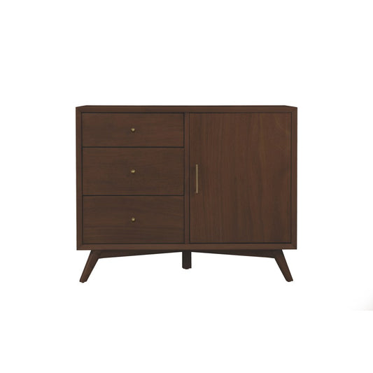 Alpine Furniture - Flynn Accent Cabinet, Walnut - 966WAL-14 view 2