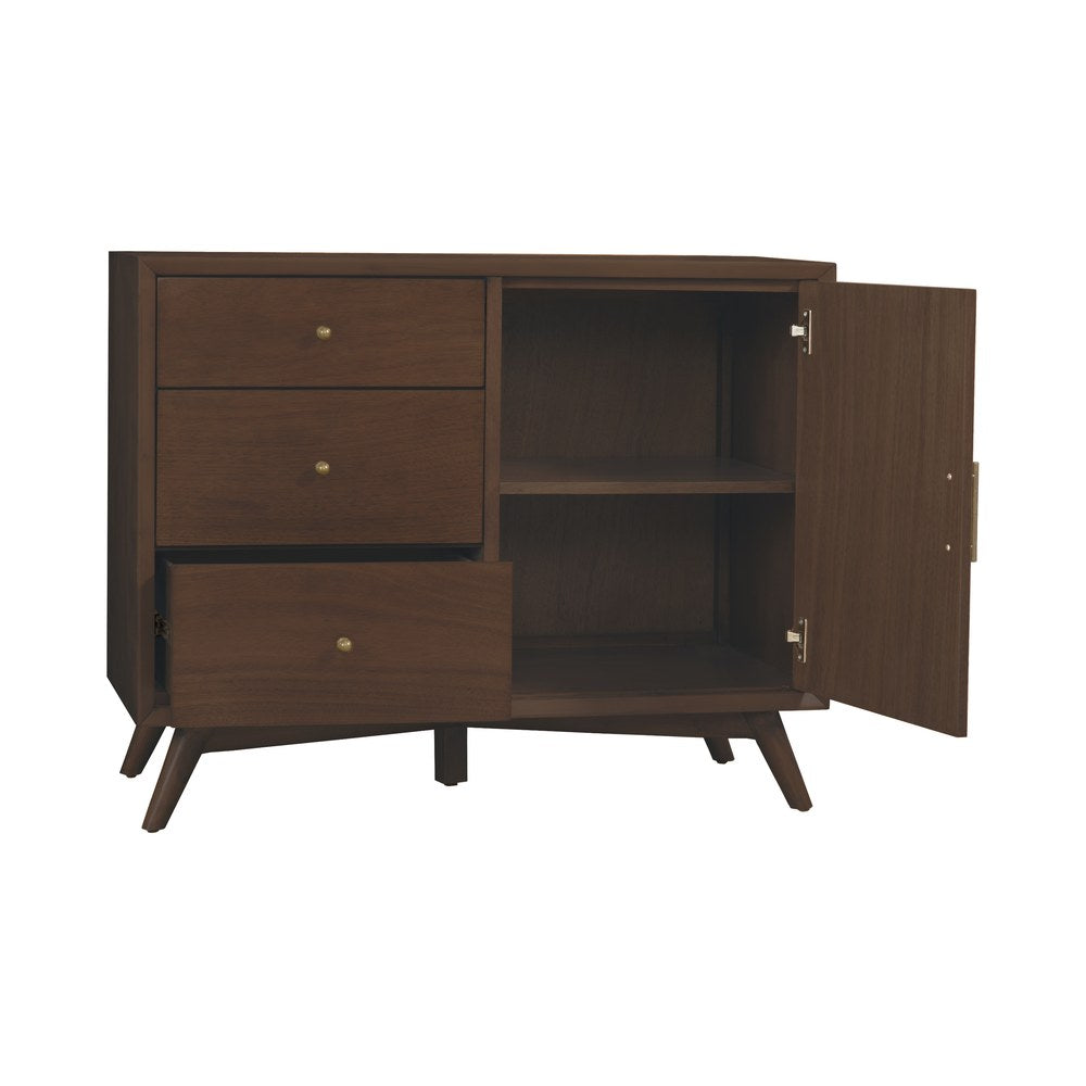 Alpine Furniture - Flynn Accent Cabinet, Walnut - 966WAL-14 view 4