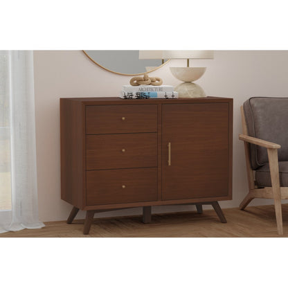 Alpine Furniture - Flynn Accent Cabinet, Walnut - 966WAL-14 view 5