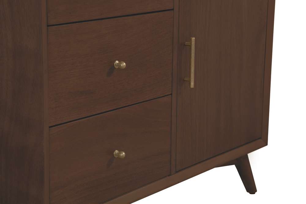 Alpine Furniture - Flynn Accent Cabinet, Walnut - 966WAL-14 veiw 4