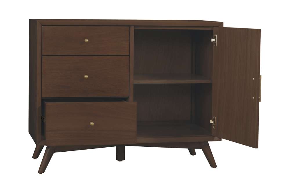 Alpine Furniture - Flynn Accent Cabinet, Walnut - 966WAL-14 veiw 5